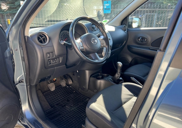 Nissan Micra cena 17600 przebieg: 173000, rok produkcji 2011 z Żyrardów małe 79